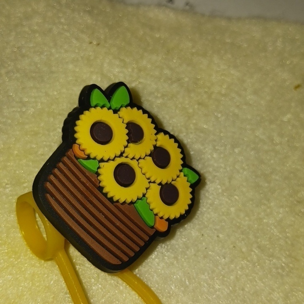 Silicone Reusable Straw Topper 10mm 0.4in